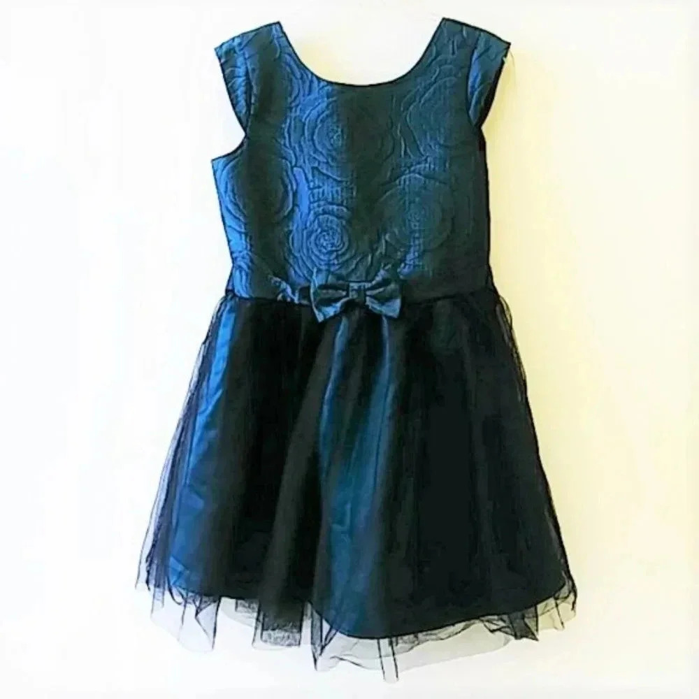 Zunie Formal Kids Green Dress‎